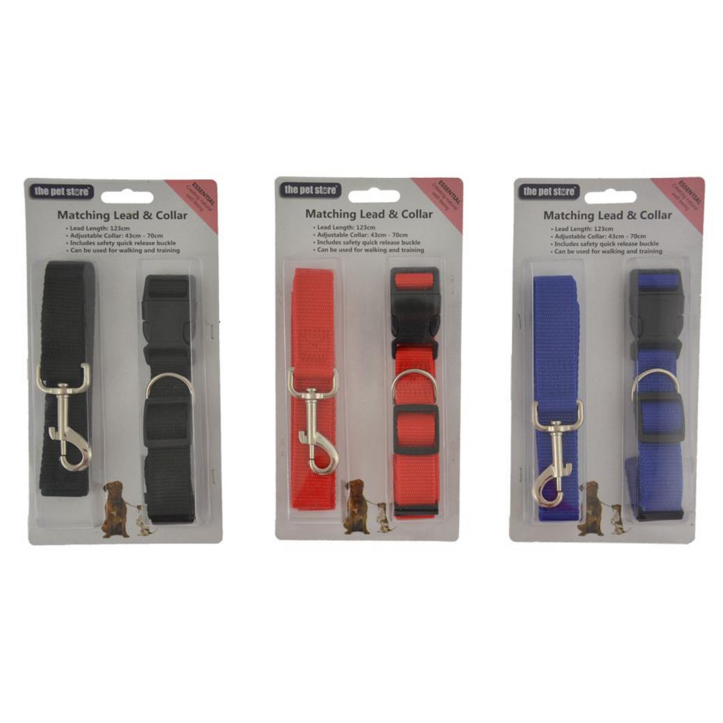 Dog Lead & Collar Set