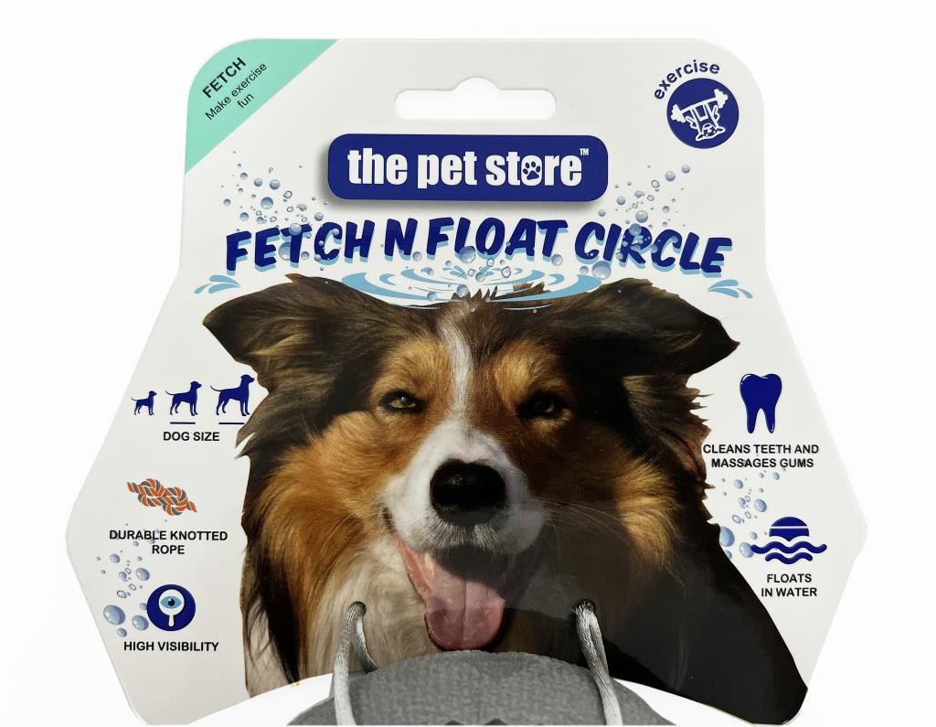 Grey Fetch N Float Circle